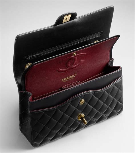 chanel classic secret compartment|An Insight Into Chanel Flap Bags .